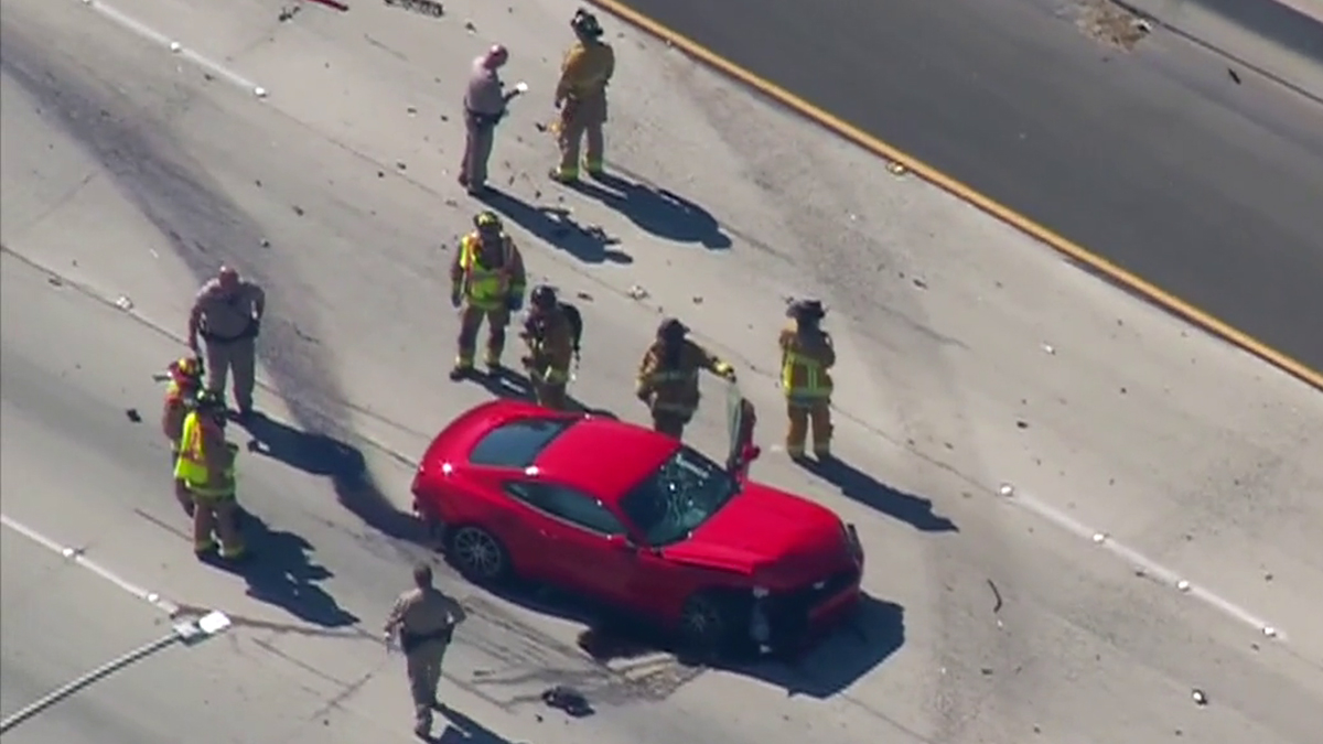Wrong Way Driver Crashes Into Multiple Cars on I5 in Chula Vista NBC