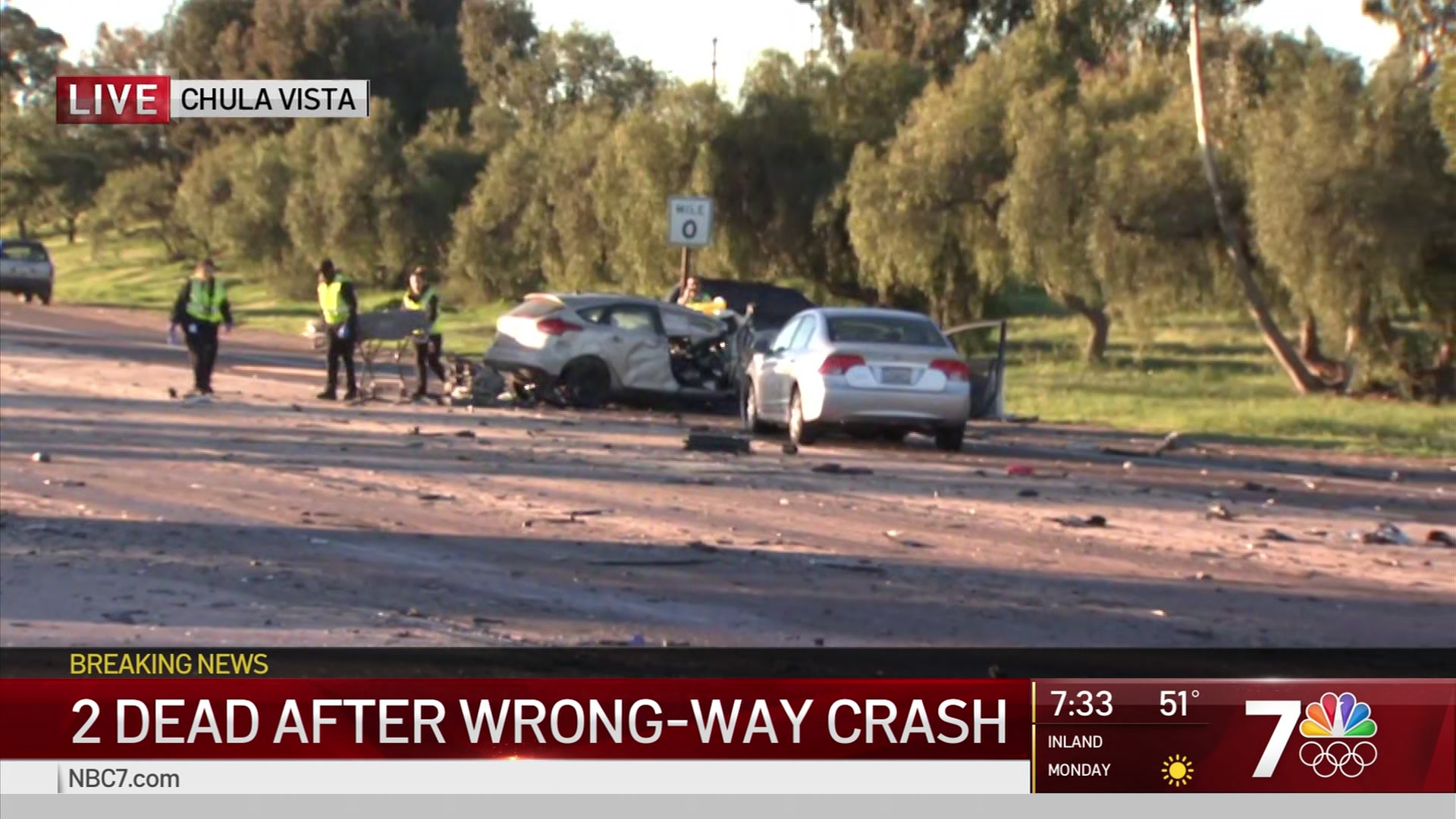 man dies after car crashes into pole near i-805 in kearny mesa cbs8com on car accident 163 san diego today
