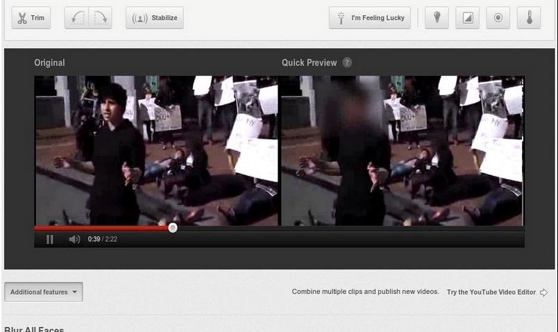 YouTubeFaceBlurring