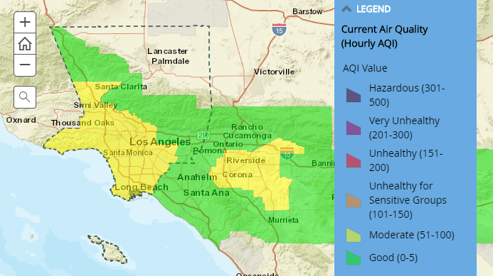 Check Air Quality Levels With This Map – NBC 7 San Diego