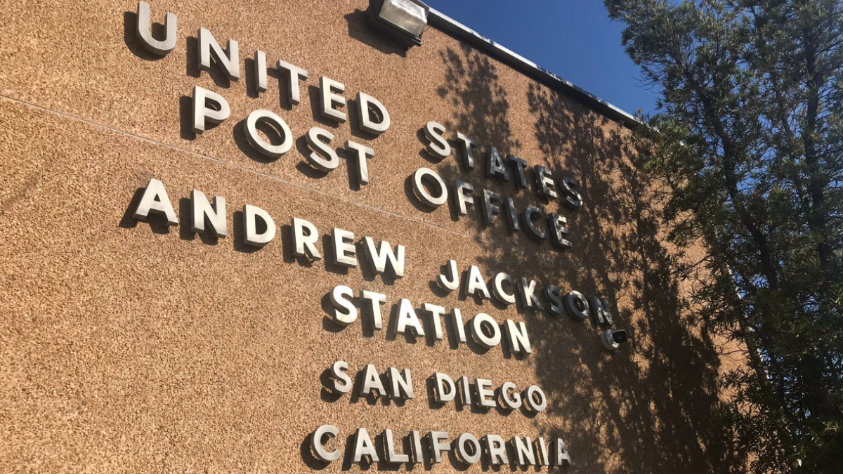 Petition Calls for Name Change at Andrew Jackson Post Office in Rolando –  NBC 7 San Diego