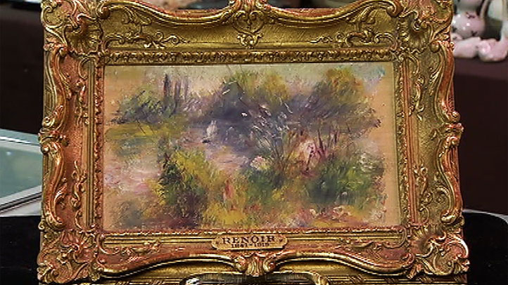 stolen renoir flea market