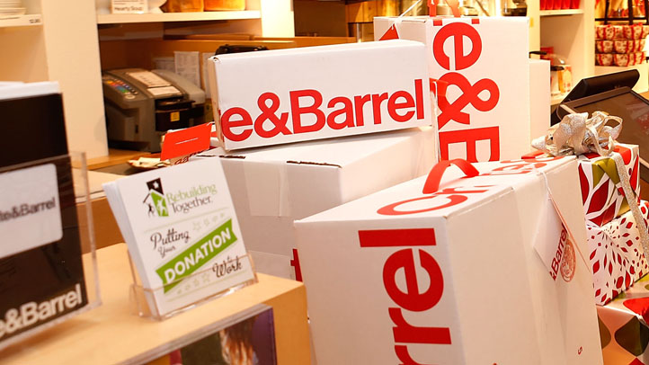 Fashion Valley Crate and Barrel Closing – NBC 7 San Diego