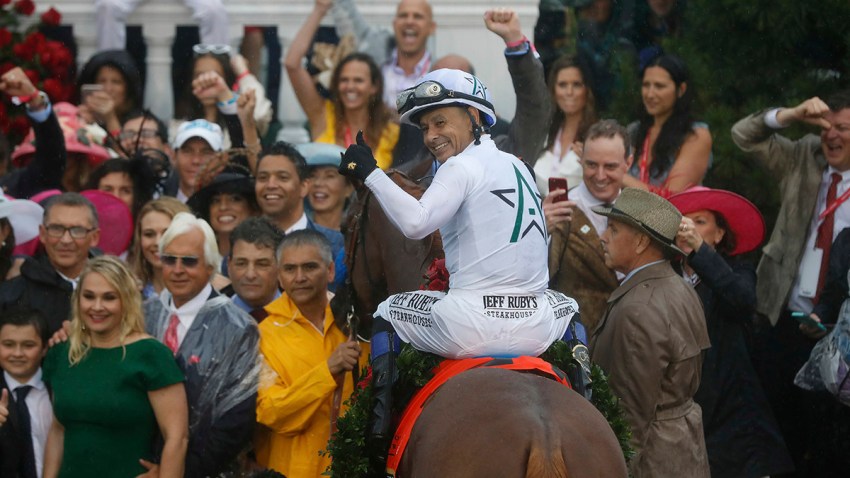 APTOPIX Kentucky Derby Horse Racing