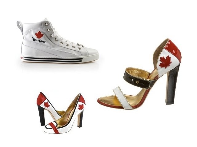 dsquared2 maple leaf shoes