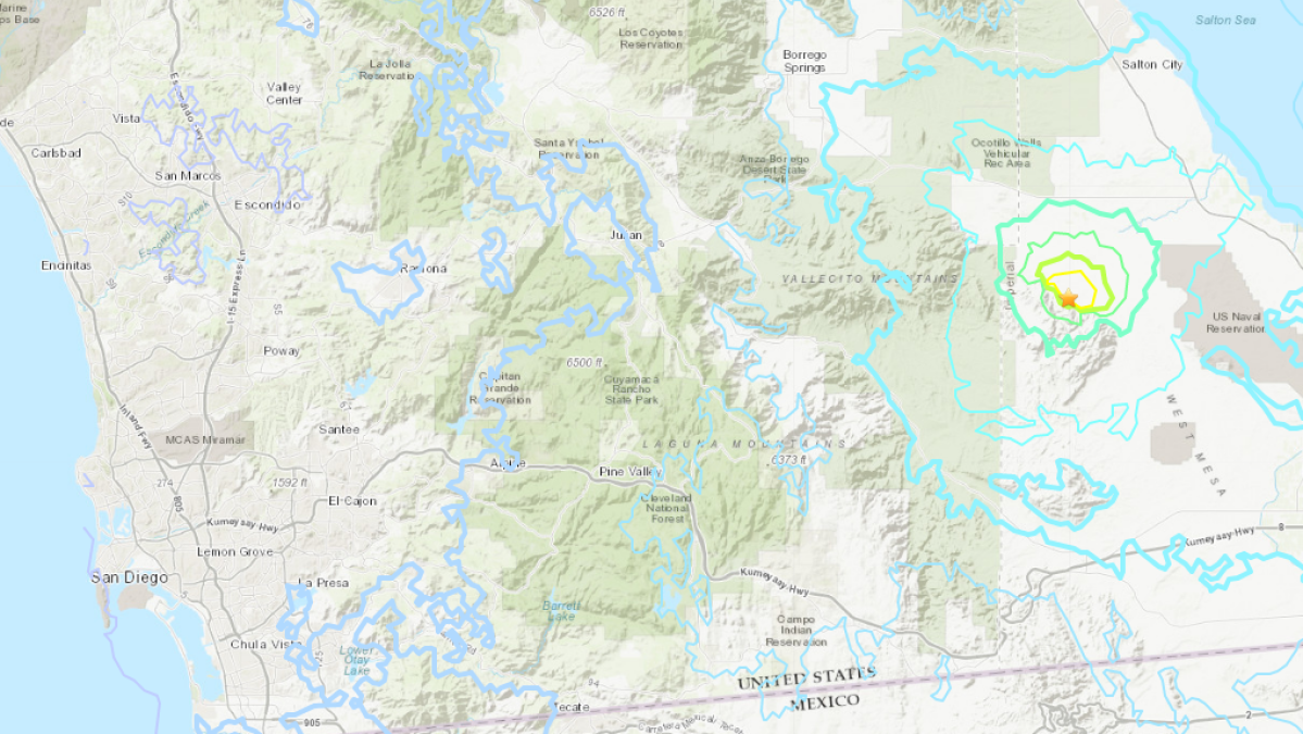 Did You Feel It 4 5 Magnitude Earthquake Shakes San Diego NBC 7 San Did you feel it 4 5 magnitude earthquake shakes san diego nbc 7 san