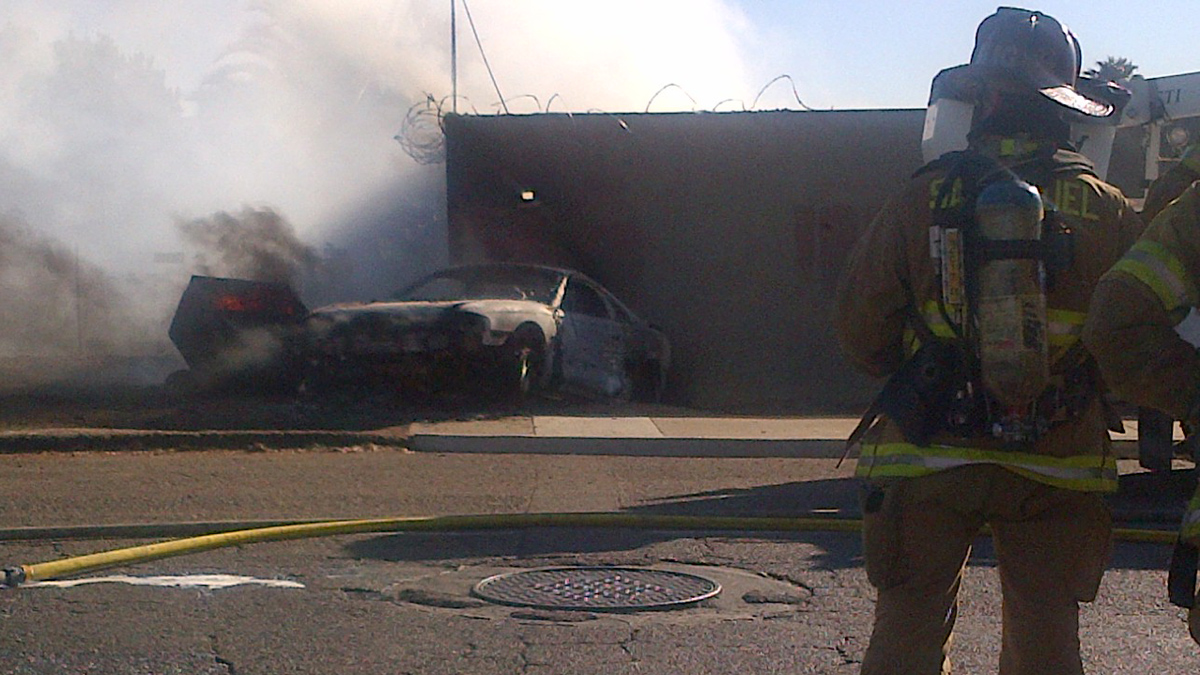 El Cajon Car Fire Spreads To Storage Facility NBC 7 San Diego