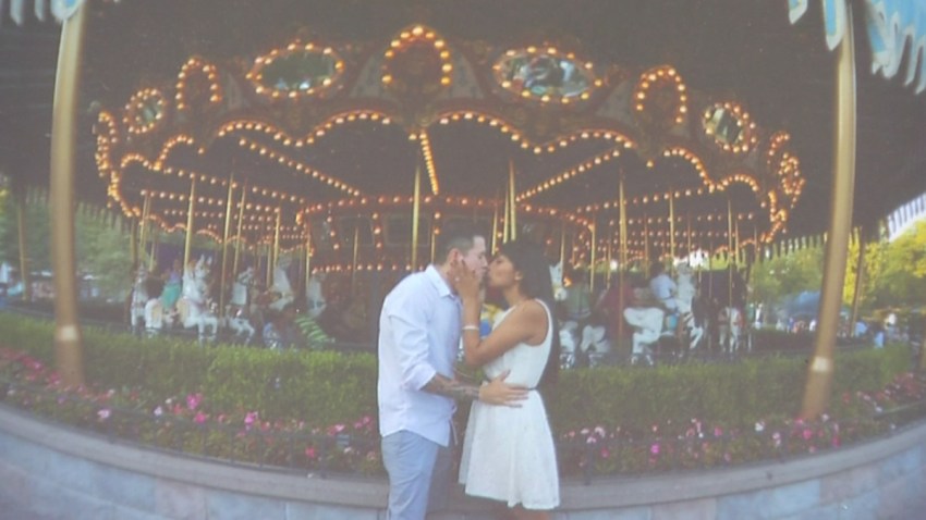 estrada disneyland disney secret wedding san diego socal couple 2