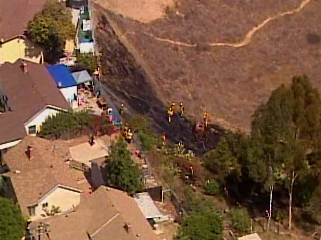 firefighters in Skyline