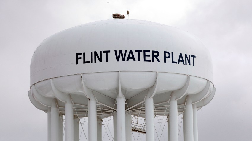 Flint Water Plant tower