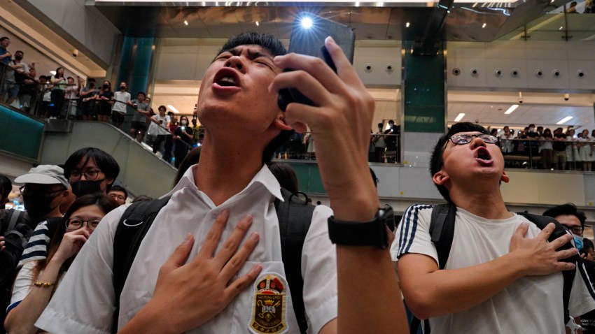 APTOPIX Hong Kong Protests