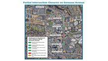 Intersection Closure on Genessee Avenue