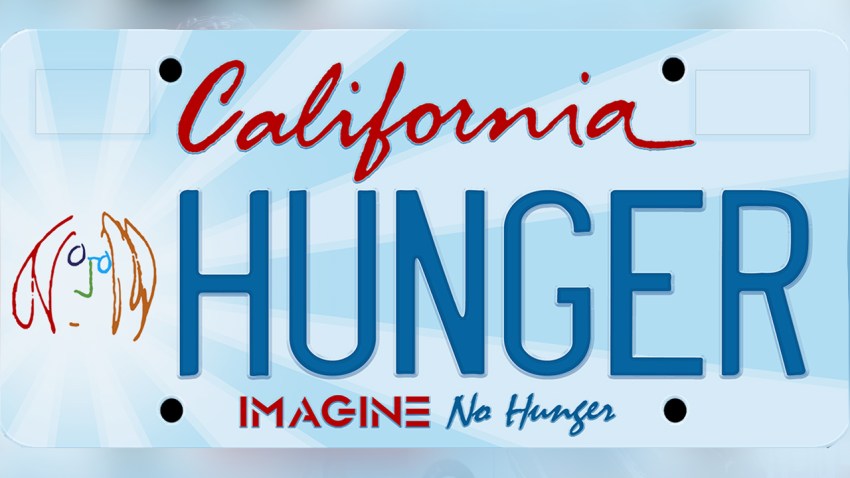 john lennon license plate