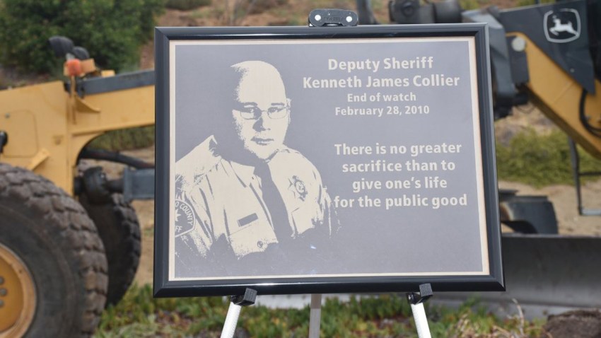ken collier plaque
