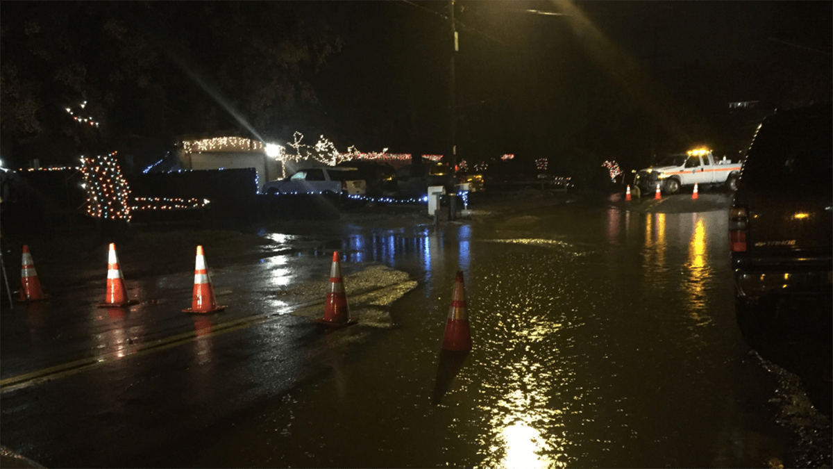 Lakeside Streets Close Due to Flooding NBC 7 San Diego