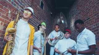 Catch the controlled mayhem of horn-band Lucky Chops at the Casbah.
