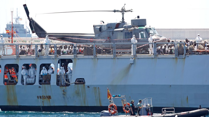 Spain Europe Migrants