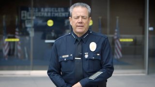 LAPD Chief in CV message
