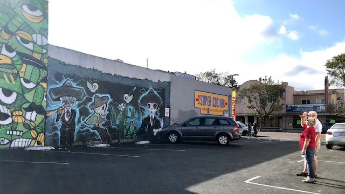 Local Mural Project to Deter Graffiti Place of Inspiration