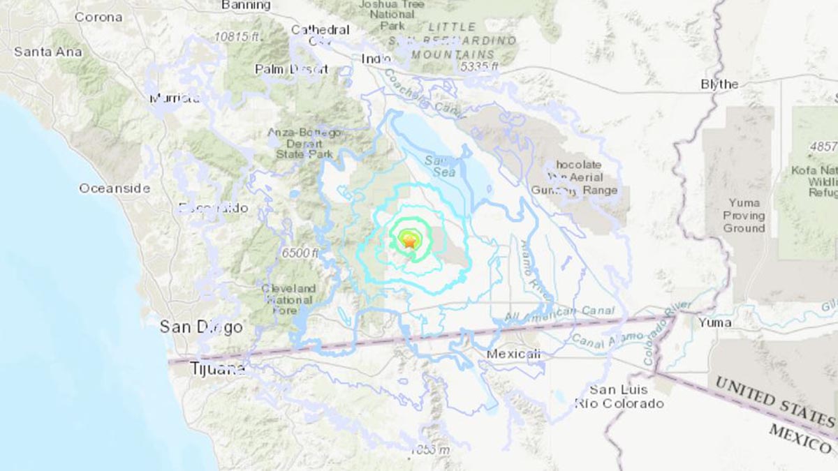 Earthquake san diego chula vista