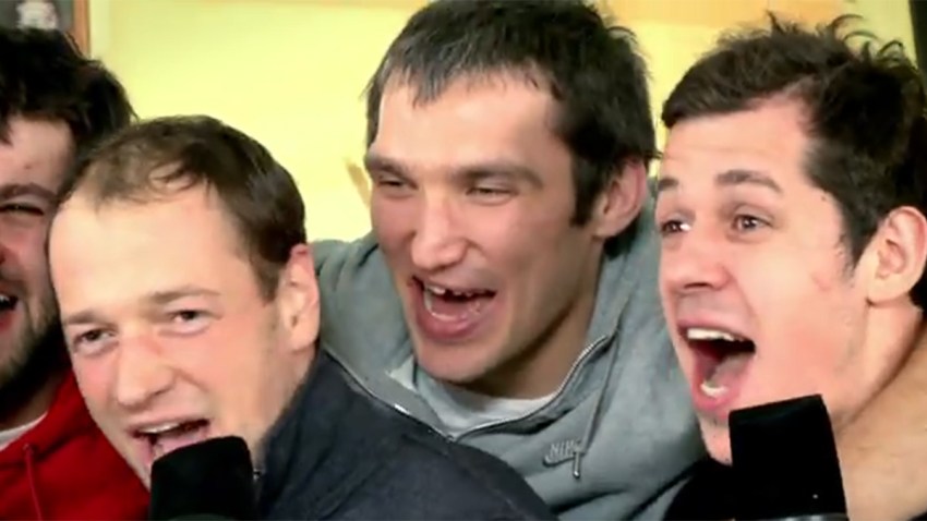 alex ovechkin sings