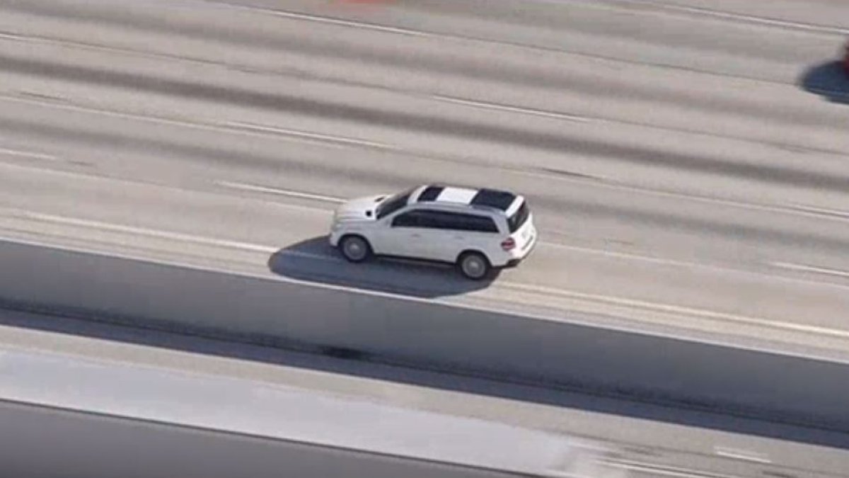 Police Chase SUV at High Speeds on San Fernando Valley Freeways – NBC 7 ...
