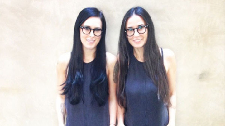 Rumer Willis 26 And Mom Demi Moore 52 Look Like Twins Nbc 7