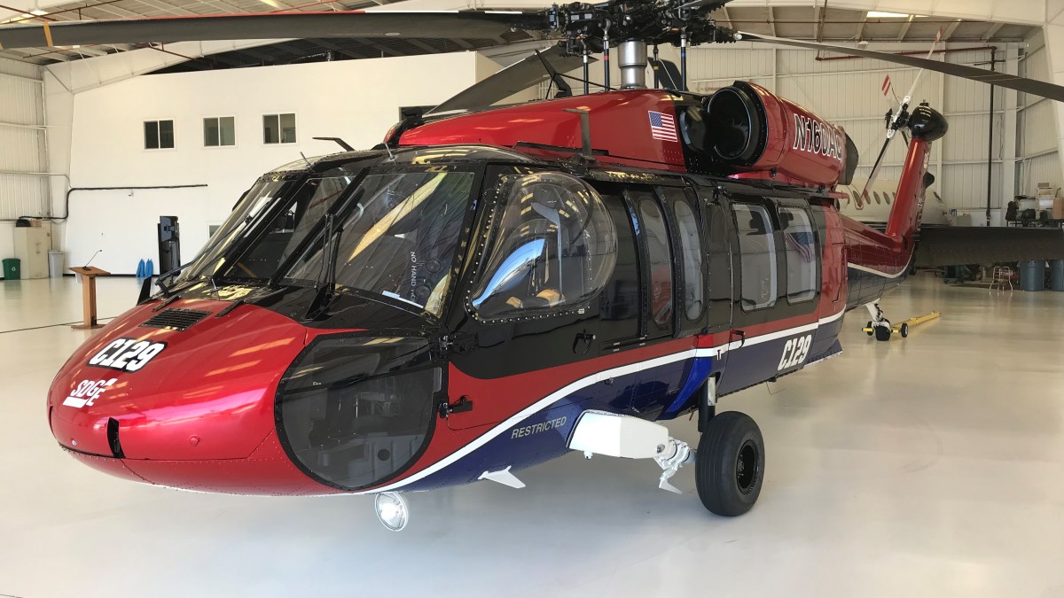 Region Gets New Firefighting Black Hawk Helicopter, SDG&E Secures High