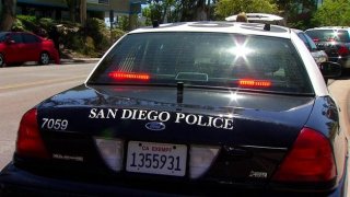 Generic image of an SDPD patrol car from an unknown date and time.