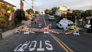 Sinkhole in National City