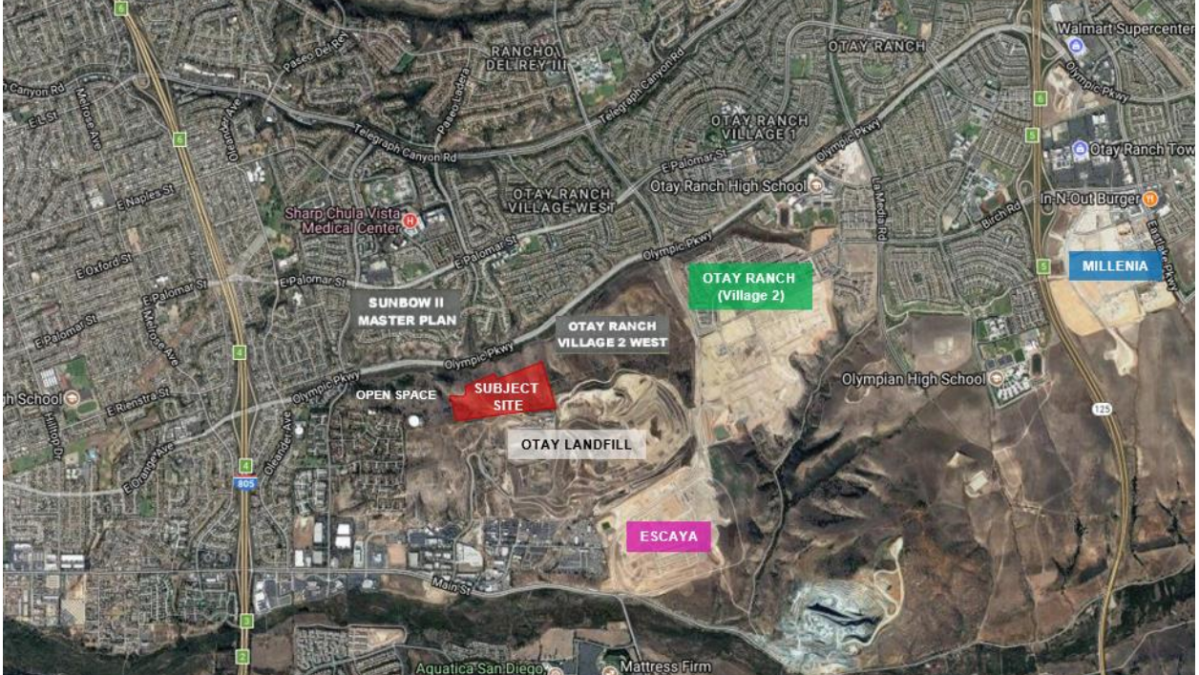 Developer Wants to Build Over 700 Housing Units Next to Otay Landfill