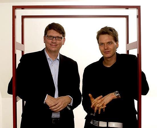 Niklas Zennstrom and Janus Friis