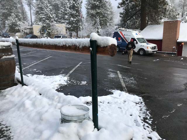 A nice dusting of snow in Wrightwood Nov. 21, 2019. 