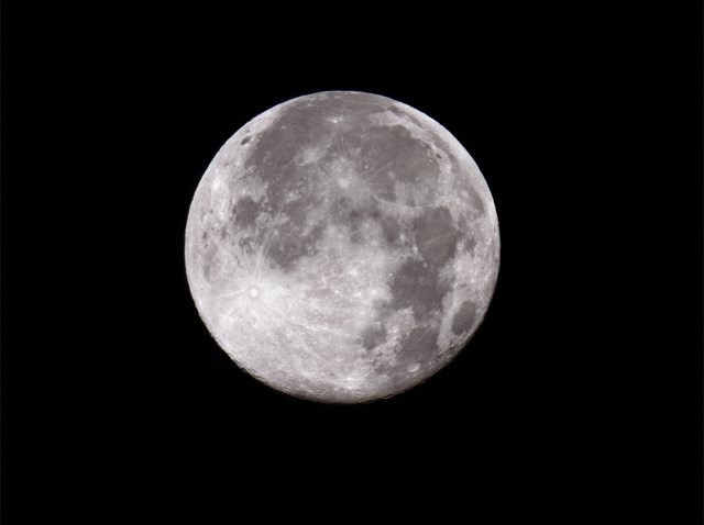 the moon