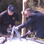 Investigators inspect crash