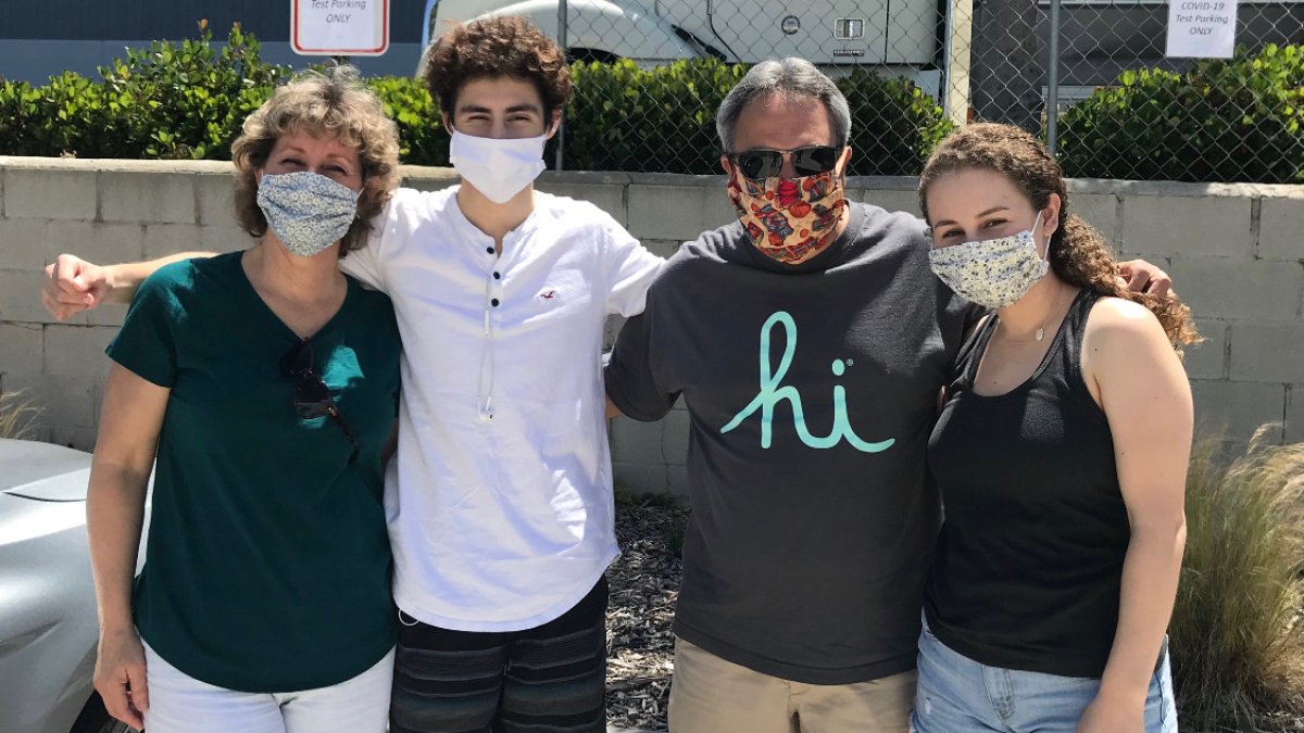 COVID19 Antibody Test Reveals it Was ‘All in the Family’ NBC 7 San Diego