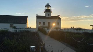 Cabrillo National Monument at sunset