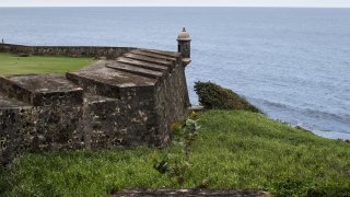 A file photo of the Castillo San Cristobal fort in San Juan, Puerto Rico.