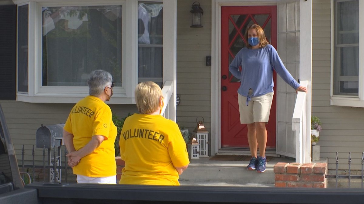 Volunteers Deliver Groceries to Patients Battling Cancer NBC 7 San Diego