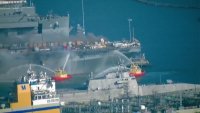 Witness Says He Saw Accused Sailor Minutes Before Fire Started Aboard USS Bonhomme Richard