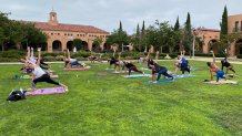 Yoga Classes Outside Liberty Station