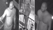 Crime Stoppers released surveillance video of a man believed to have started a fire at a Little Italy deli.