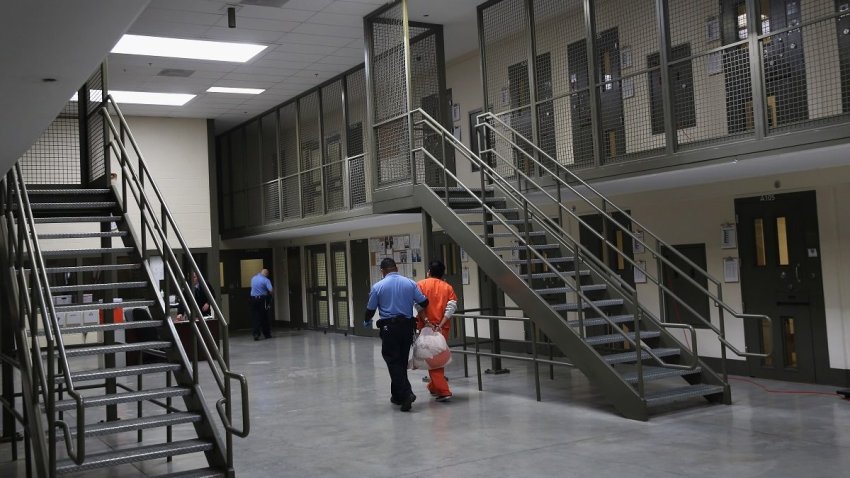 Adelanto Detention Facility in Adelanto, California.