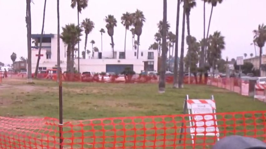 Enforcing Health Order in Ocean Beach