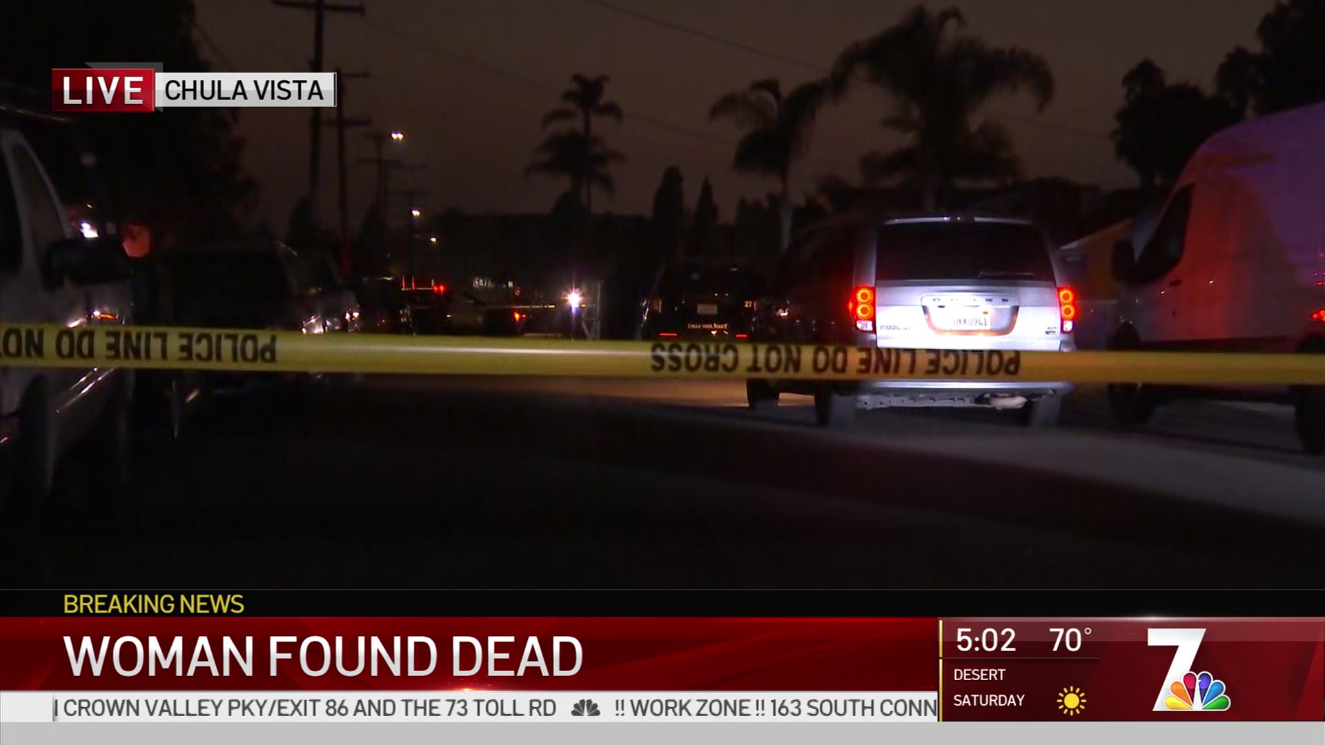Woman Found Dead on Street in Chula Vista – NBC 7 San Diego
