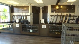 An image of the inside of The Gun Range San Diego in Kearny Mesa.