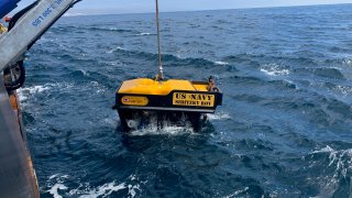 Authorities retrieve remains of Marine Corps' sunken vehicle
