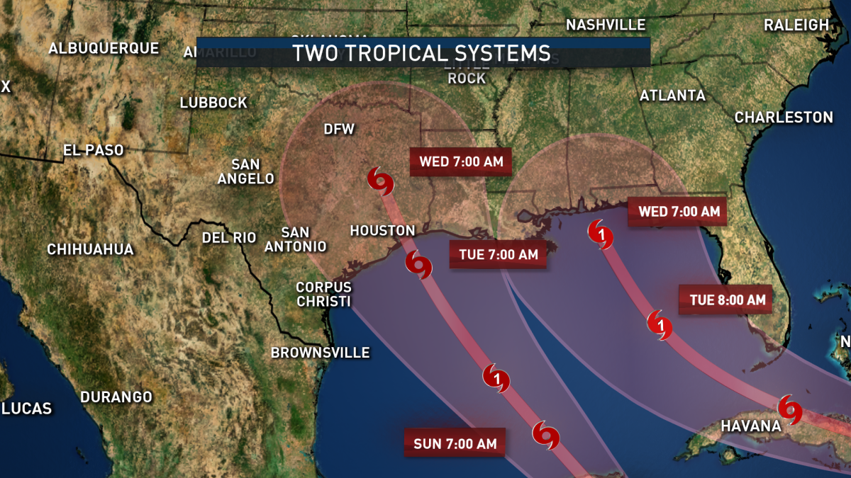 2 Caribbean Storms Pose Potential Hurricane Threat to US NBC 7 San Diego