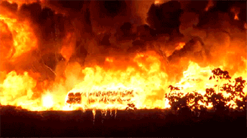 Firefighters in Grand Prairie are currently working a large fire at a plastics factory not far from the President George Bush Turnpike.