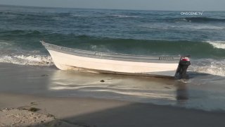 Five Mexican nationals were arrested on Sunday, Sept. 20, 2020 after a panga boat was discovered in La Jolla.